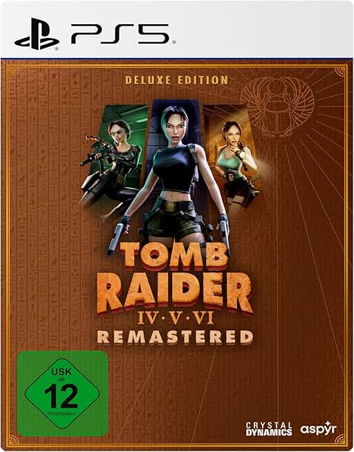 Tomb Raider IV-VI - Remastered [Deluxe Edition Box, Physical Game, Soundtrack Greatest Hits, Steelbook, Erkundungskartenbuch]