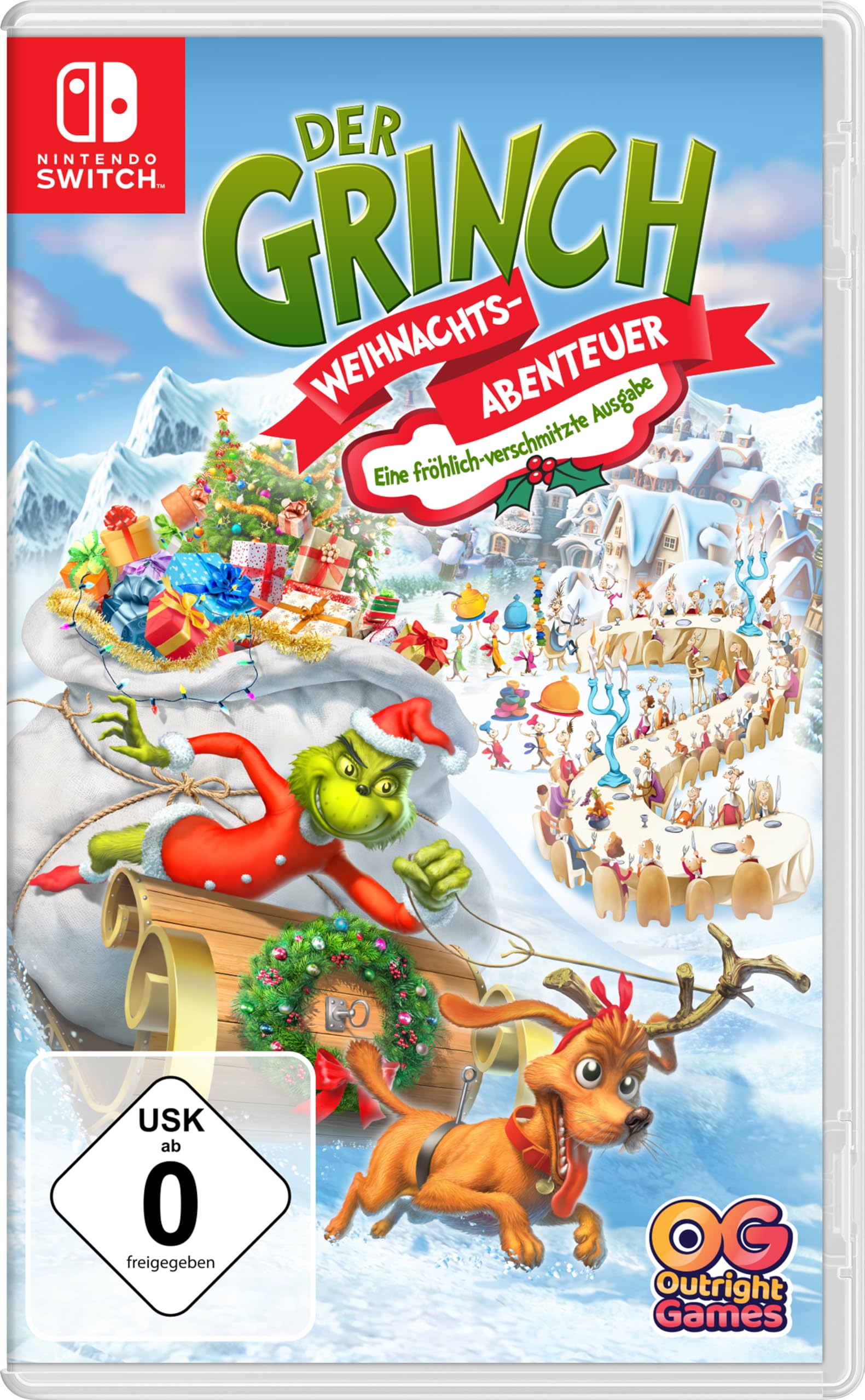 Der Grinch: Weihnachtsabenteuer- Eine fröhlich-verschmitzte Ausgabe - Switch