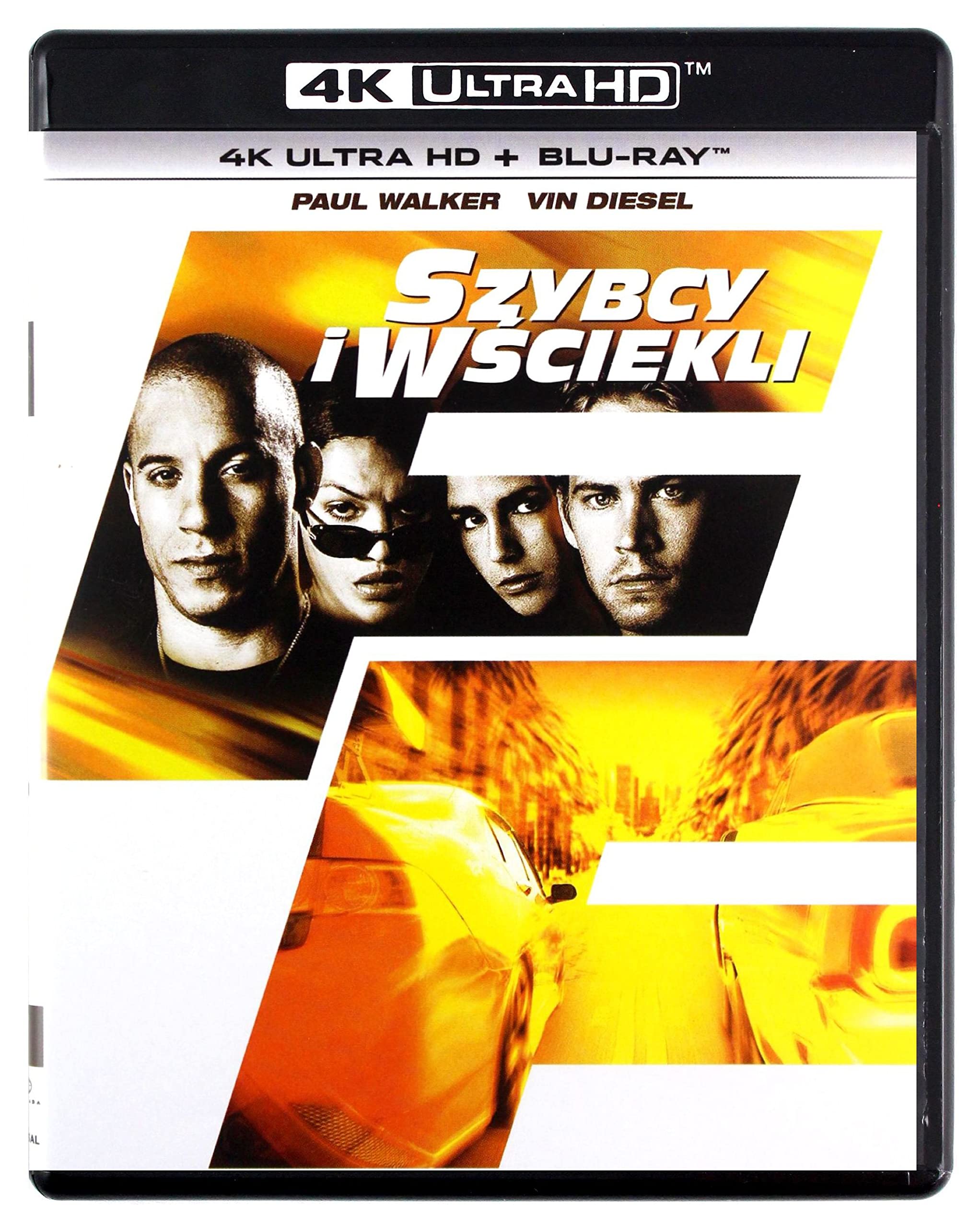 The Fast and the Furious 4K UHD [Blu-Ray] [Region Free] (IMPORT) (Keine deutsche Version)