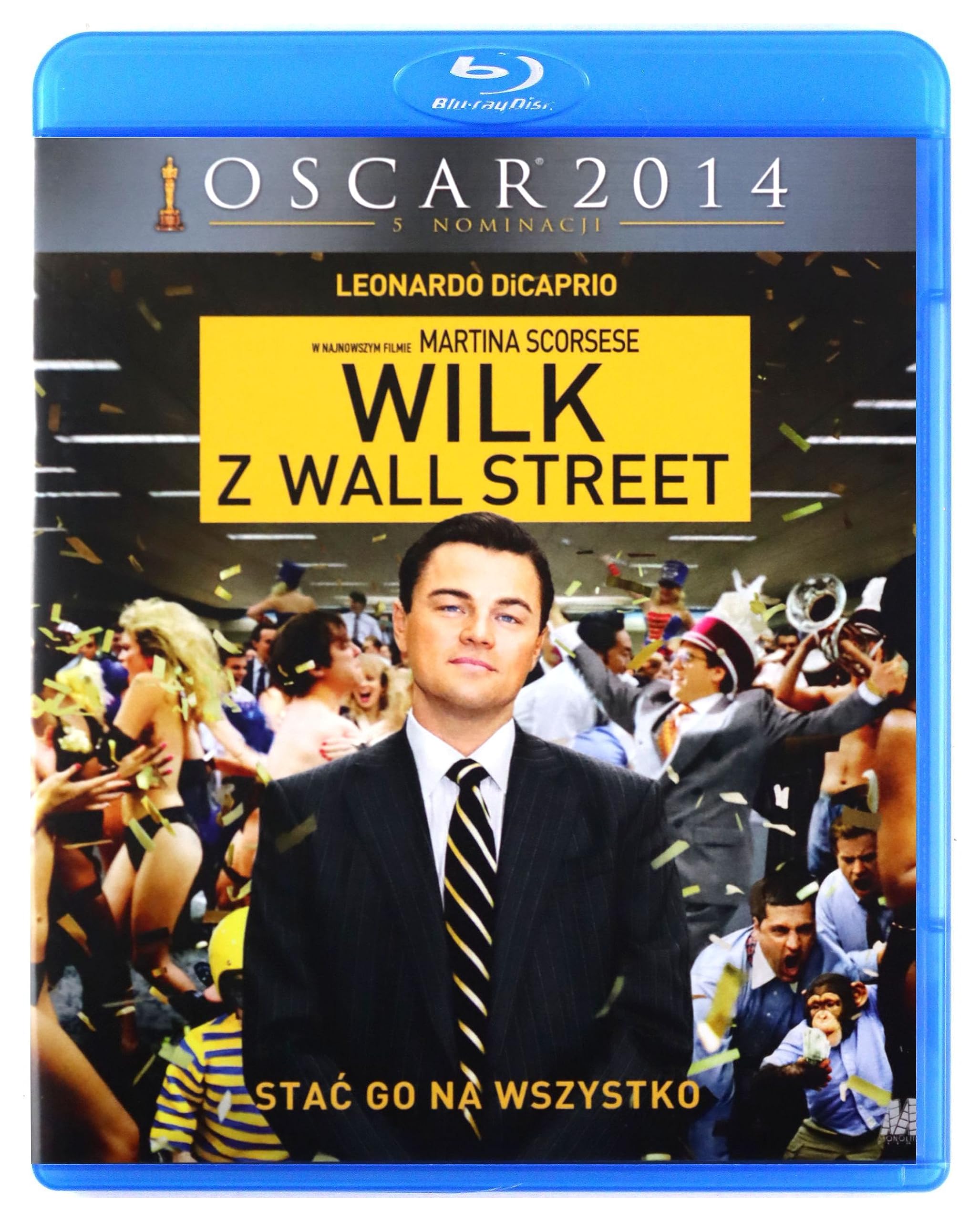Wilk z Wall Street / The Wolf of Wall Street [Blu-ray] [PL Import]