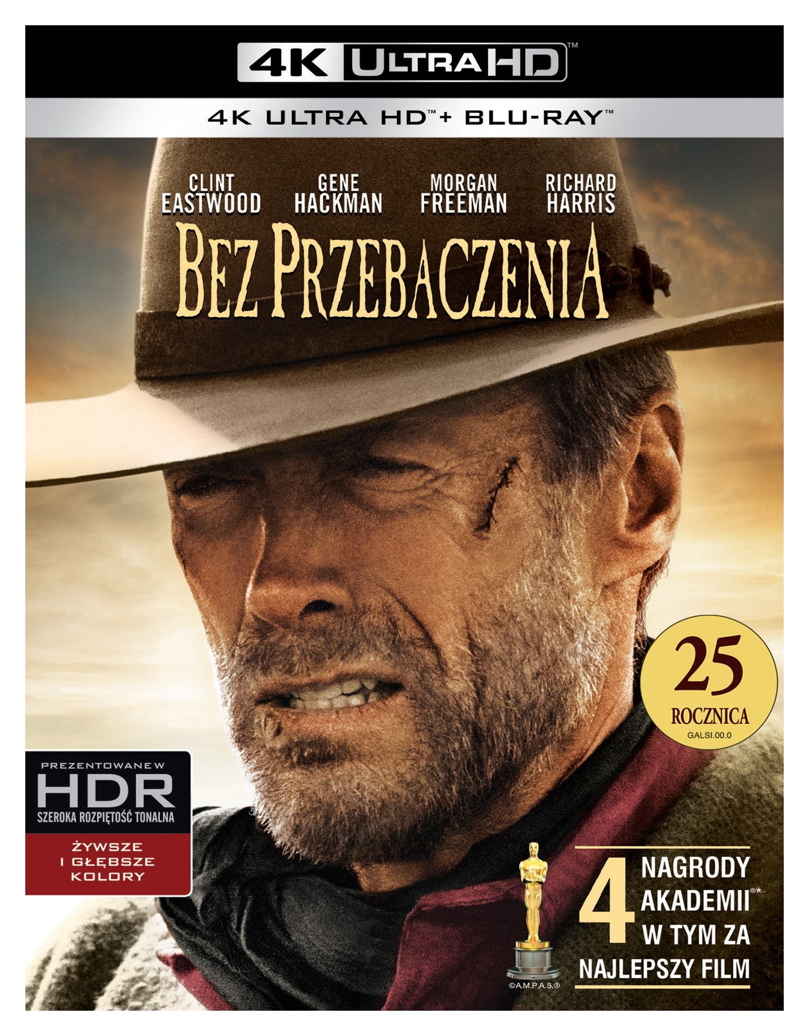 Bez Przebaczenia [Blu-Ray 4K]+[Blu-Ray]