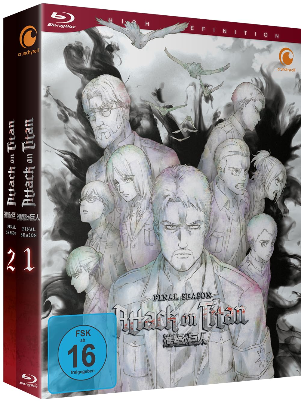 Attack on Titan: Final Season - Staffel 4 - Part 1 - Gesamtausgabe - Bundle - Vol.1-2 - [Blu-ray]