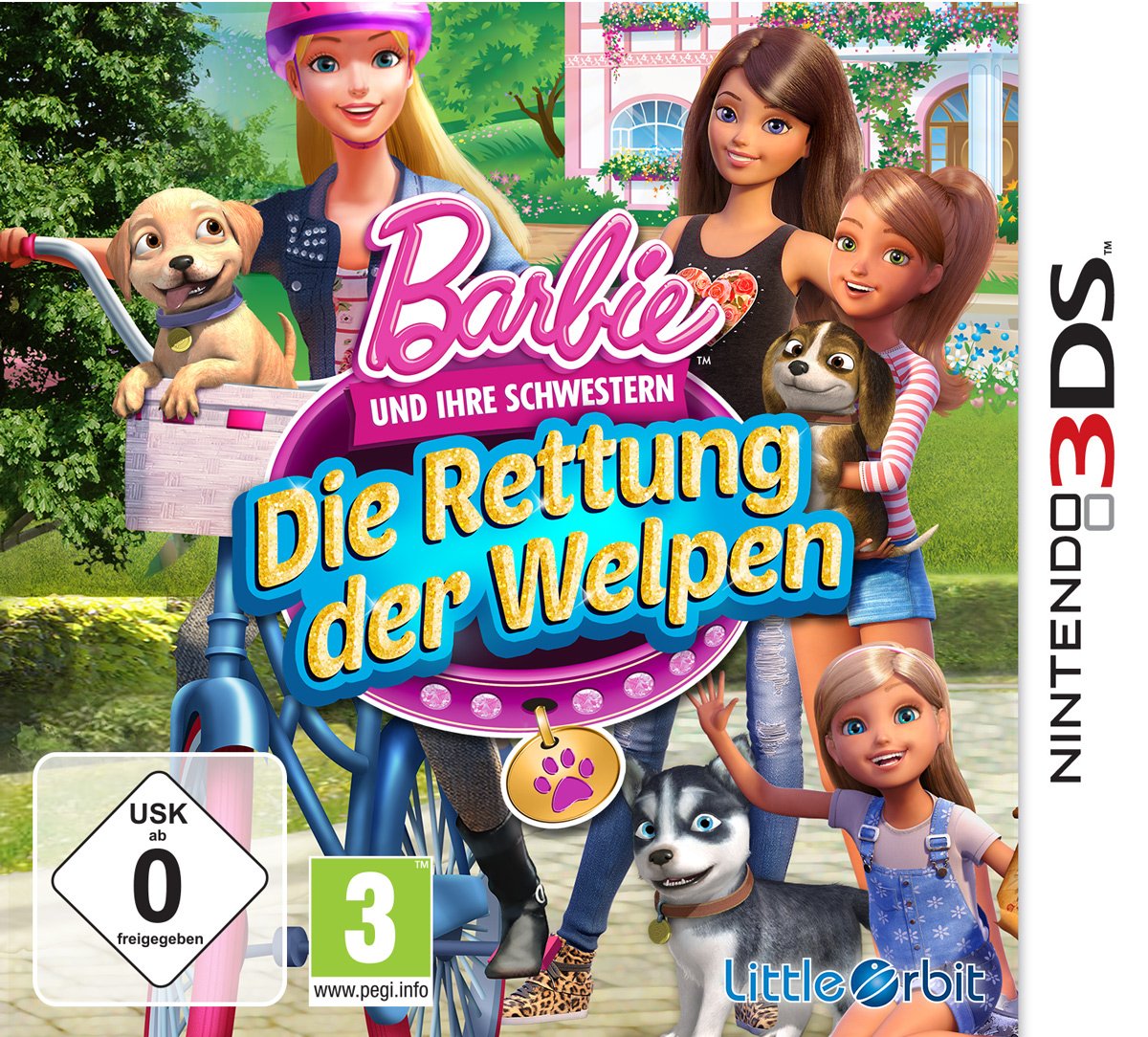 Barbie und ihre Schwestern: Die Rettung der Welpen - [Nintendo 3DS]