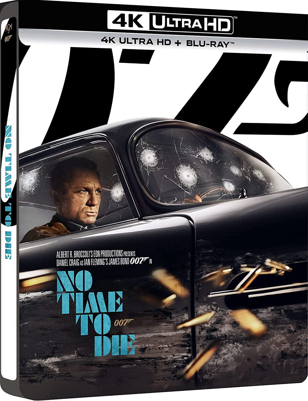 Sin tiempo para morir (4K Ultra-HD + Blu-ray) (Ed. Especial Metal) [Blu-ray]