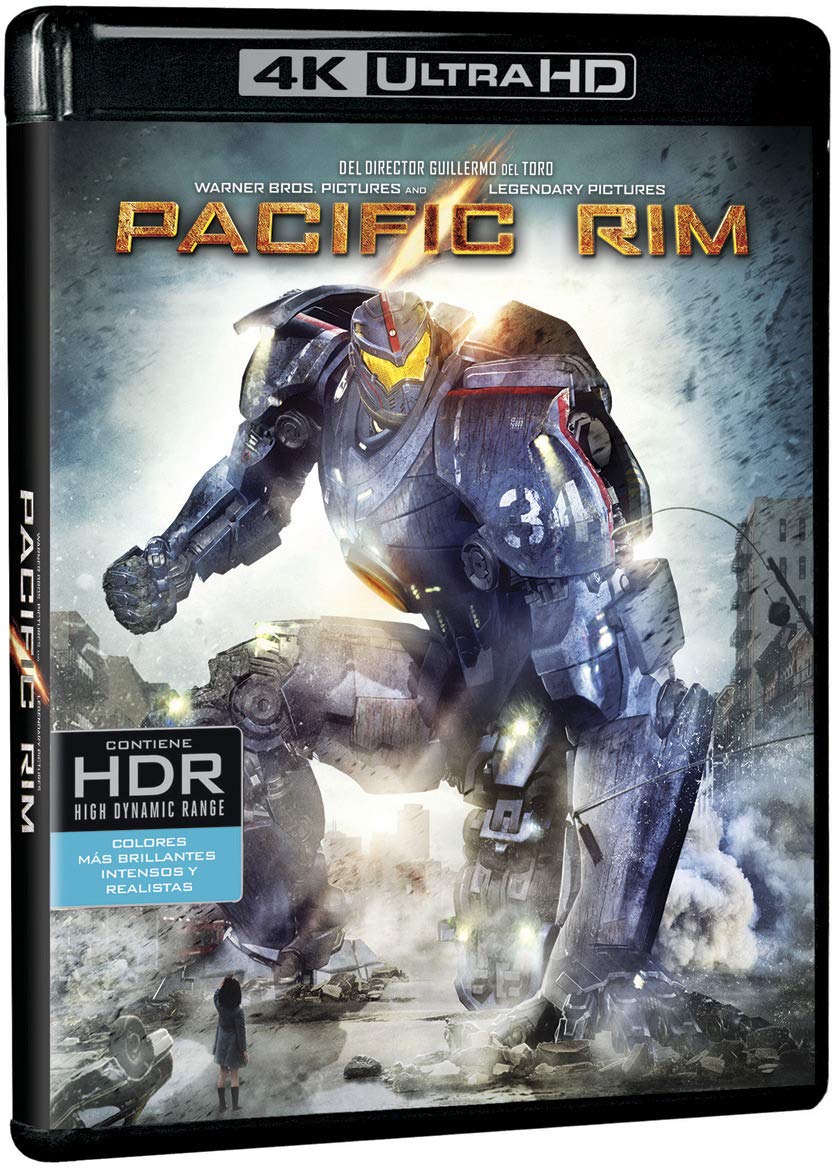 Pacific Rim 4K UltraHD + Blu Ray (Import mit deutschem Ton)