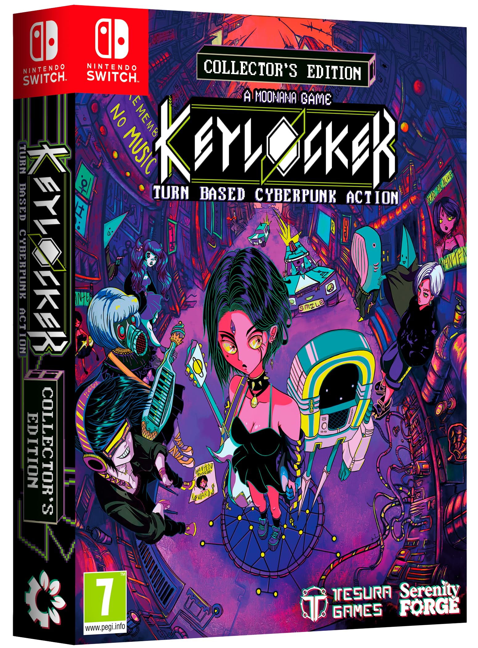Keylocker | Turn Based Cyberpunk Action Collector's Edition (PEGI Import)