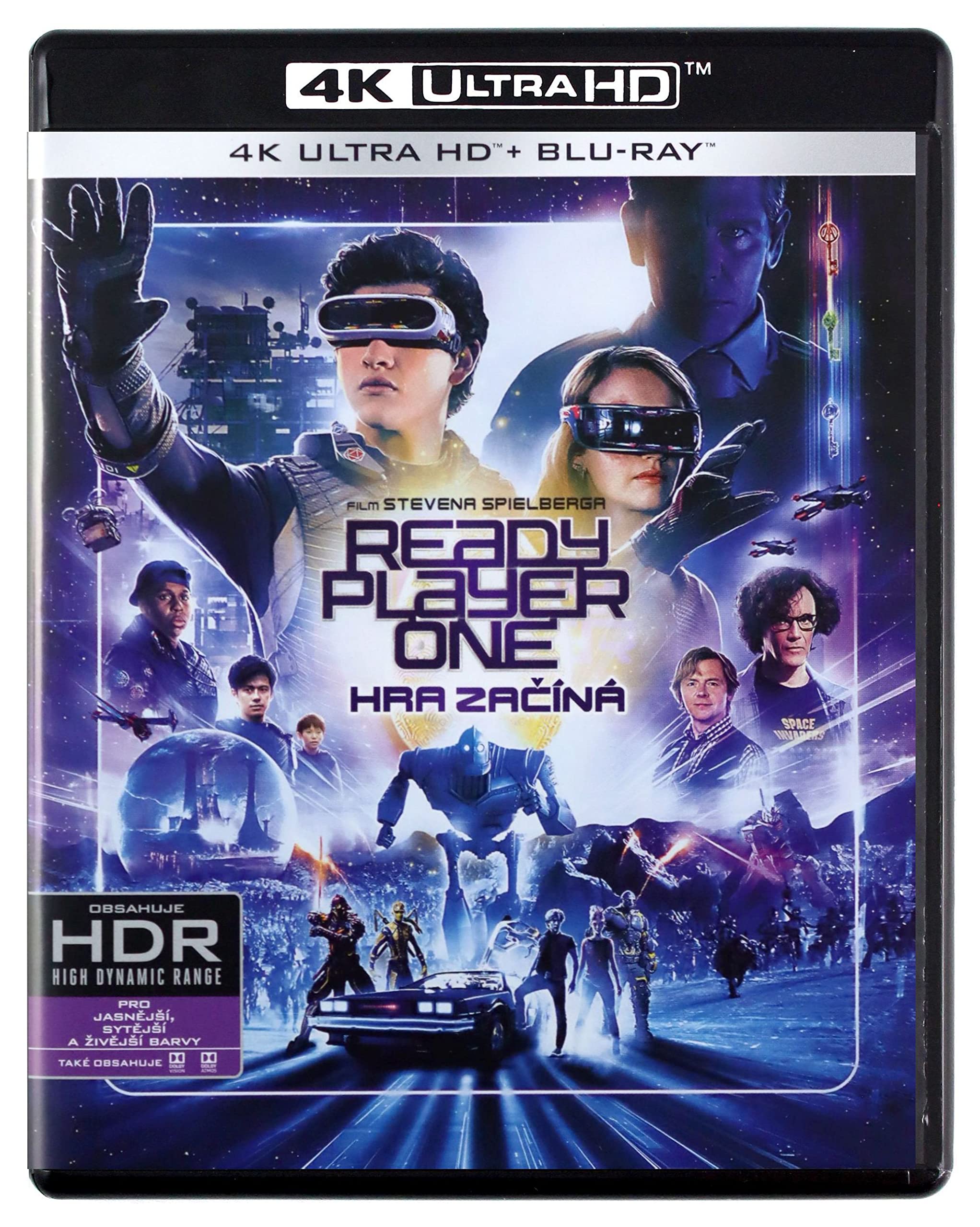 Ready Player One: Hra zacina 2BD (UHD+BD) / Ready Player One (Tschechische Version)