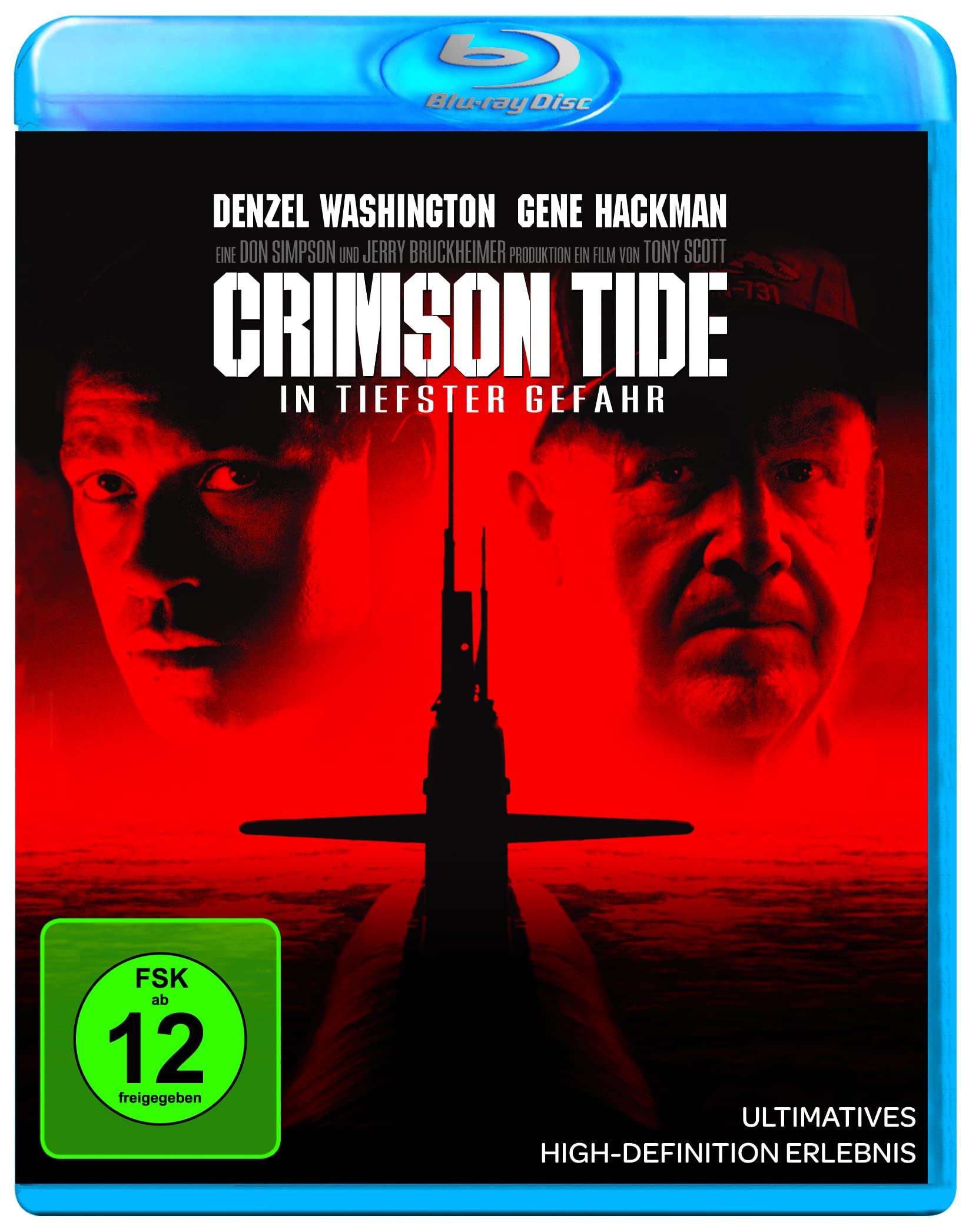 Crimson Tide, In tiefster Gefahr, 1 Blu-ray, mehrsprach. Version: USA