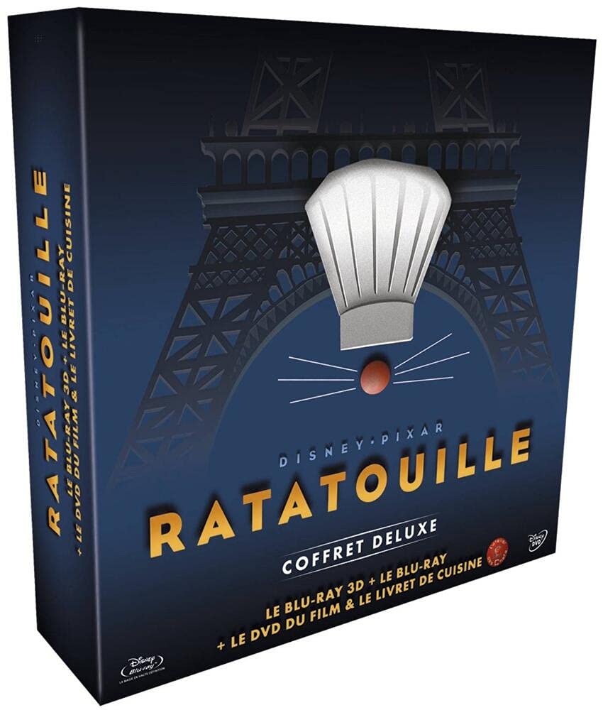 Ratatouille [Coffret collector Blu-ray 3D + Blu-ray + DVD + Livre de recettes]