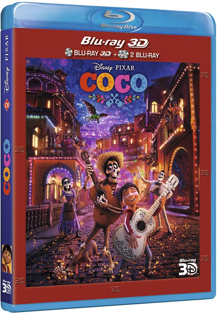 Coco [Combo Blu-ray 3D + Blu-ray 2D + Blu-ray bonus]