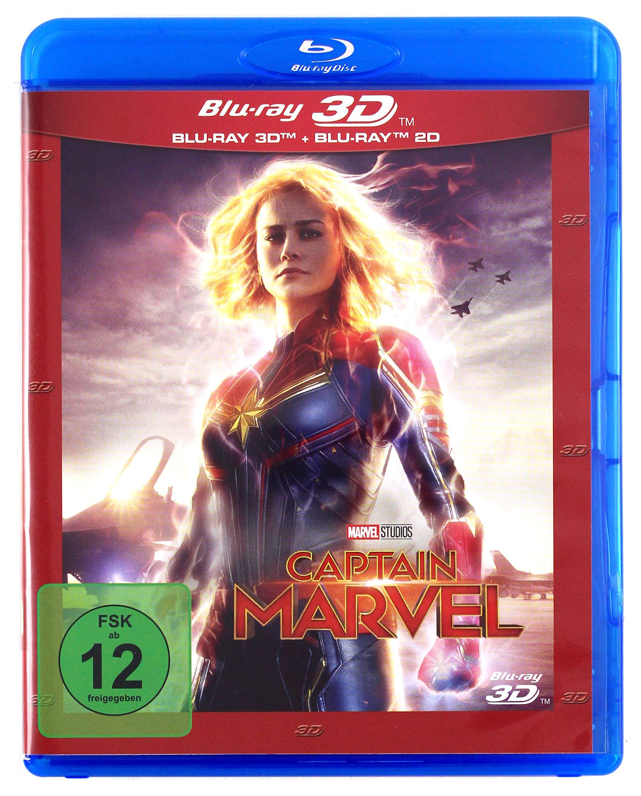 Captain Marvel: Blu-ray 3D + 2D