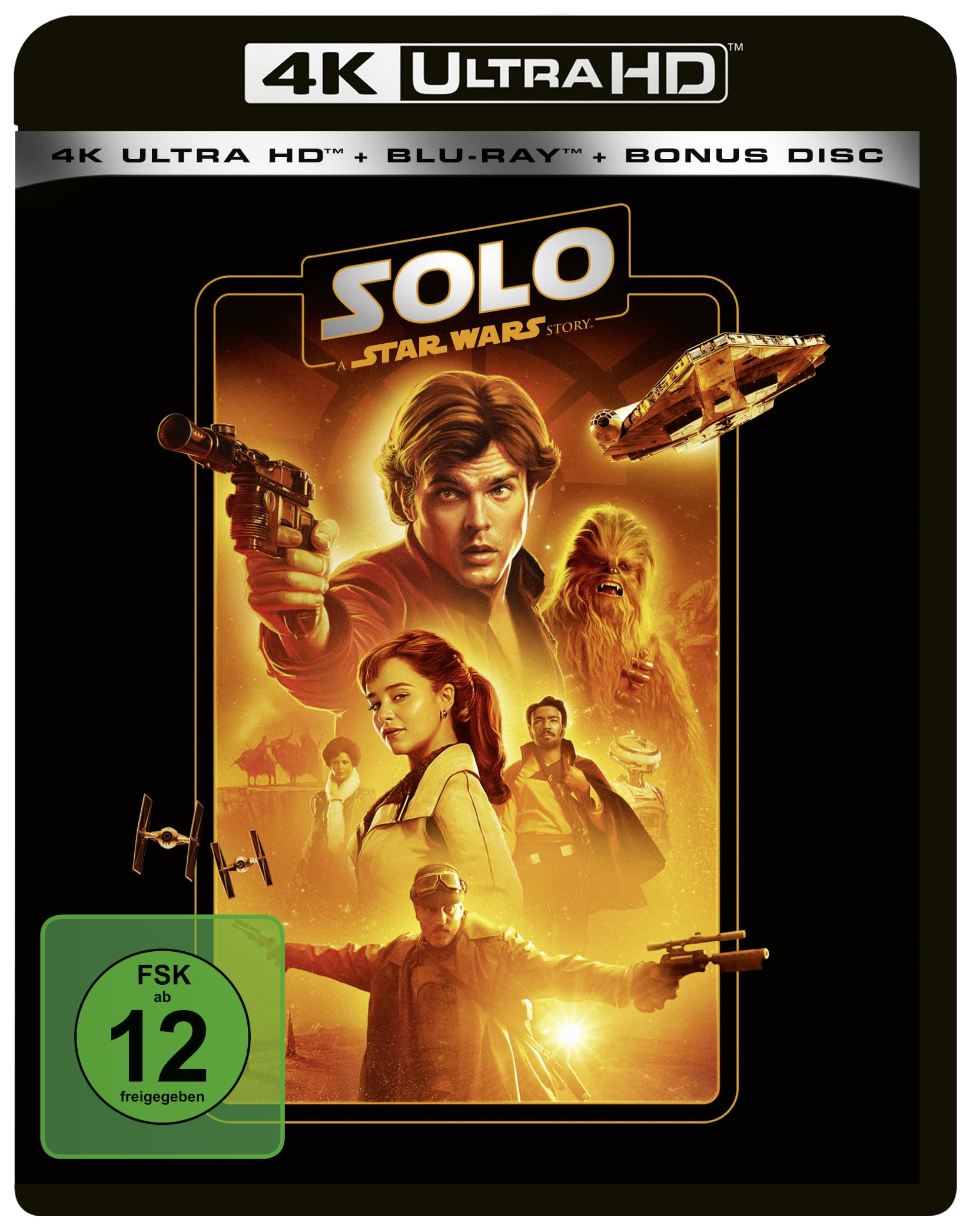 Solo: A Star Wars Story - 4K Ultra-HD Edition (Line Look 2020) [Blu-ray]