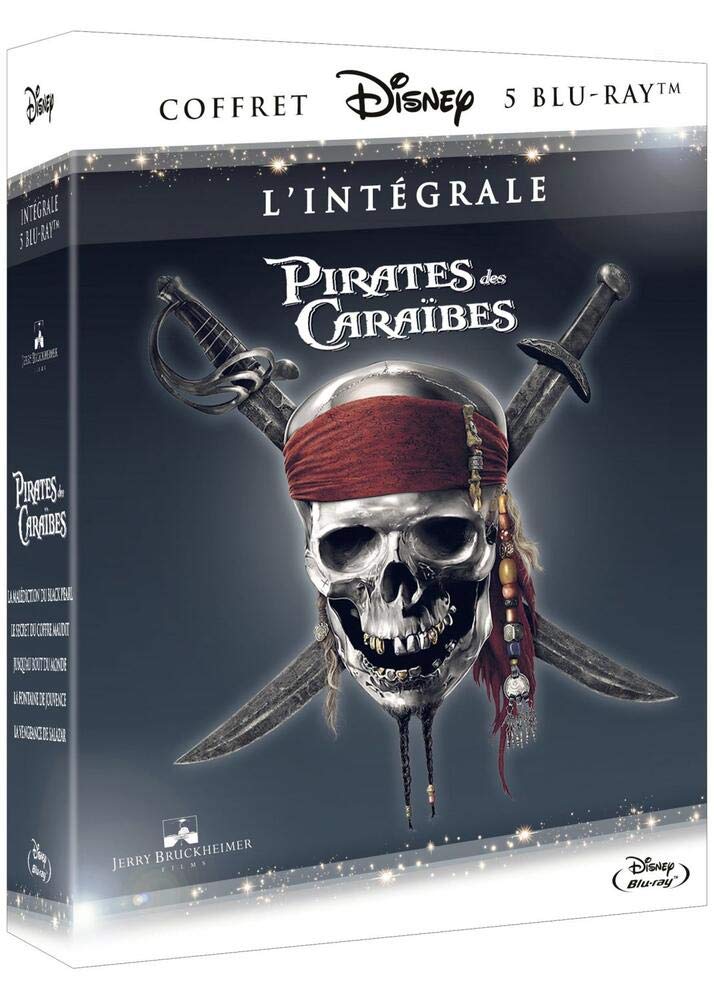 Pirates des caraïbes - intégrale - 5 films [Blu-ray] [FR Import]