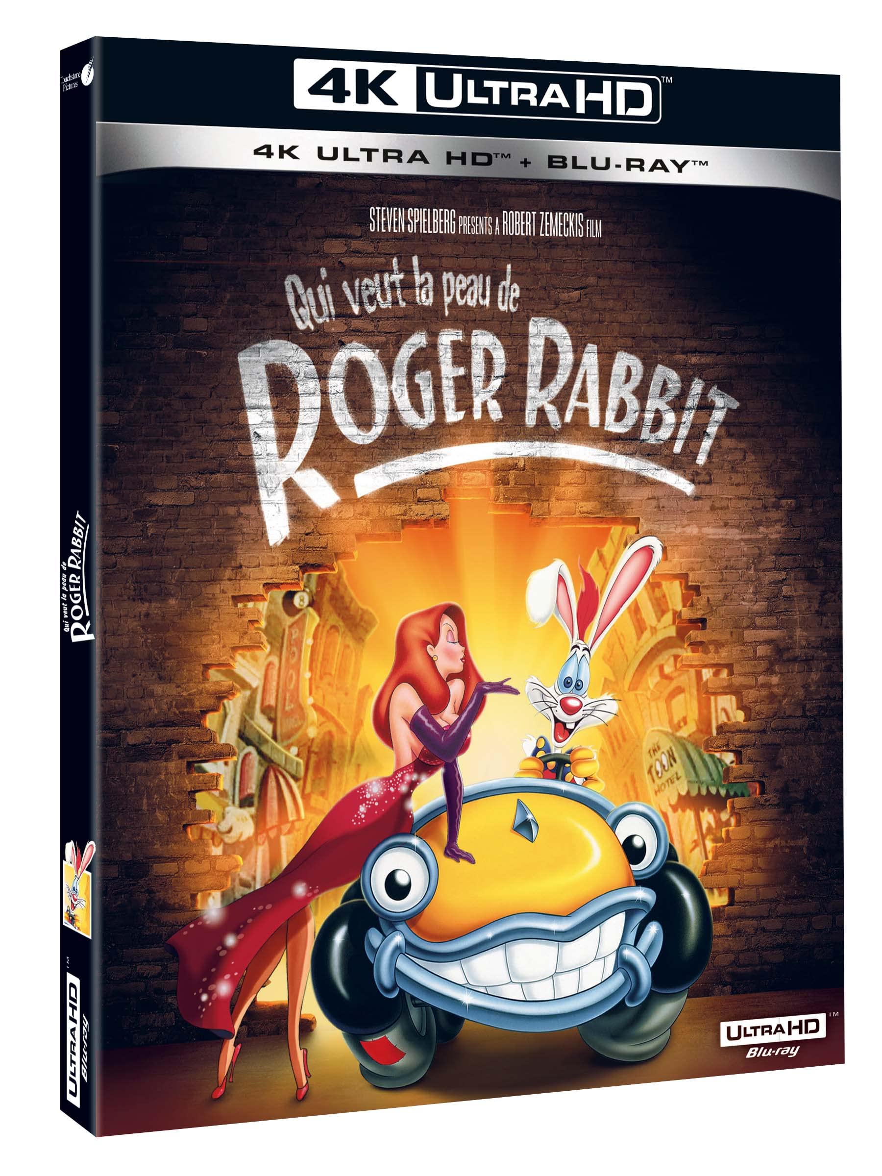 Qui veut la peau de roger rabbit ? 4k Ultra-HD [Blu-ray] [FR Import]
