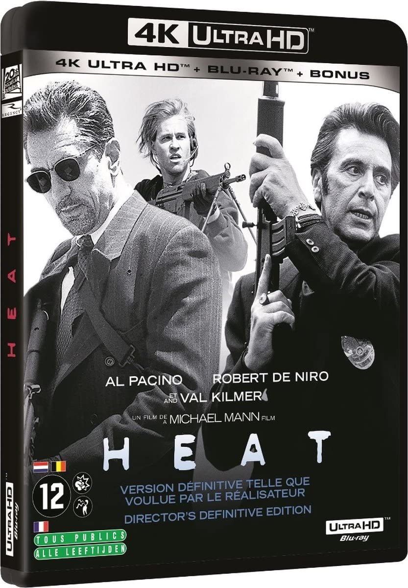 Heat 4k ultra hd [Blu-ray] [FR Import]