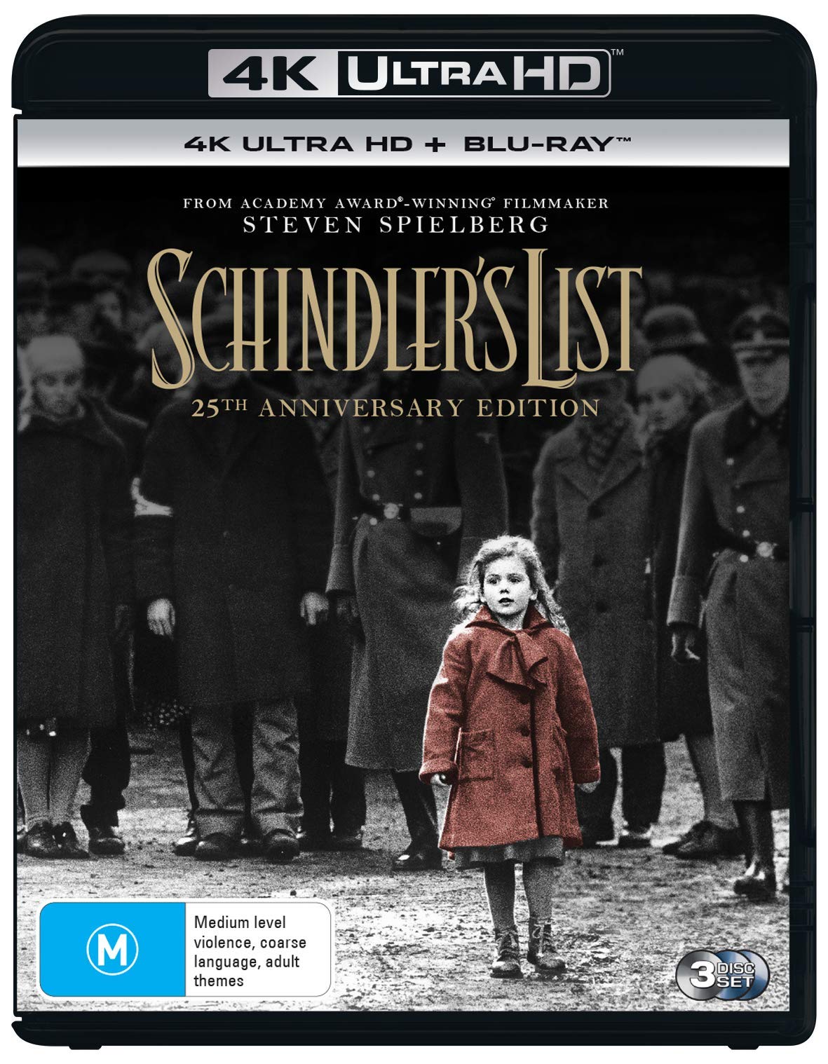 Schindler's List (25th Anniversary Edition) (4K UHD / Blu-ray) [Region B] [Blu-ray]