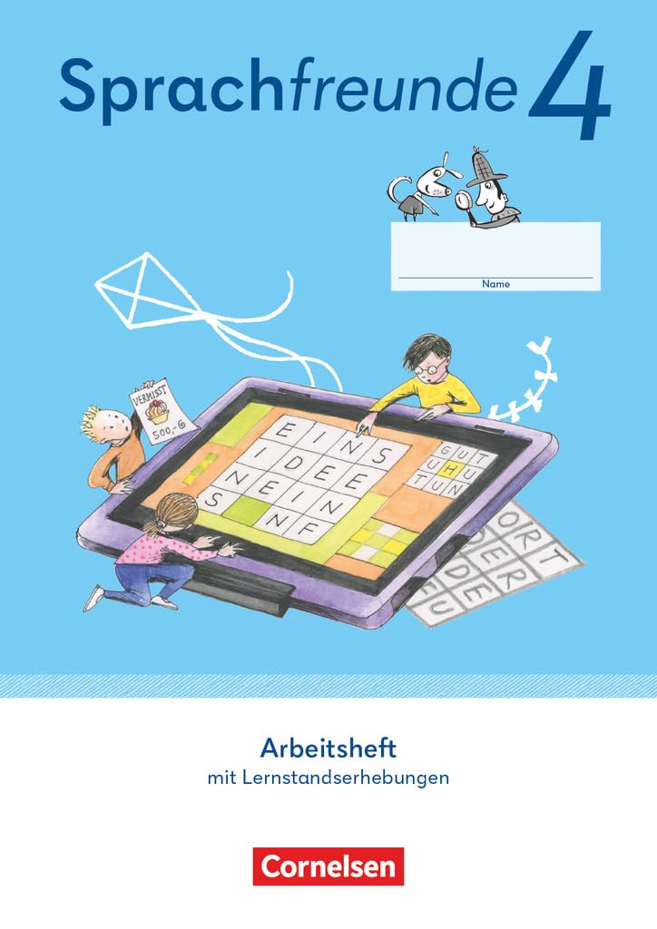 Sprachfreunde - Sprechen - Schreiben - Spielen - Östliche Bundesländer und Berlin - Ausgabe 2022 - 4. Schuljahr: Arbeitsheft - In Schulausgangsschrift ... und Berlin - Ausgabe 2022, 4. Schuljahr)